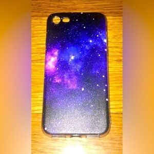 Amazon Galaxy Print iPhone SE Silicone Case​​​​​